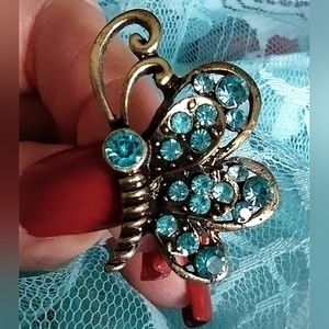 Dragonfly Crystal Ring